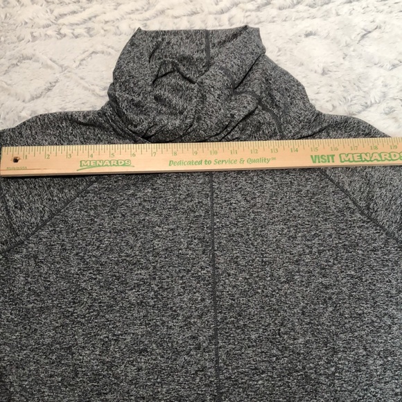 Zella Twist Cowl Neck Tunic Sweatshirt Large - Picture 7 of 11